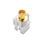 Cable Matters 5-Pack Gold-Plated BNC Keystone Jack Insert