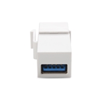 Cable Matters 5-Pack USB 3.0 Keystone Jack Inserts in White