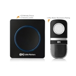 Cable Matters Self Powered (No Battery Needed) Wireless Doorbell Kit