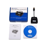 Cable Matters USB 3.0 to HDMI Adapter with Gigabit Ethernet in Black