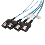 Cable Matters Internal HD Mini SAS (SFF-8643) to 4 SATA Forward Breakout Cable 3.3 Feet / 1m