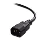 Cable Matters 2-Pack Computer to PDU Power Extension Cord (IEC C14 to IEC C13)