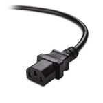 Cable Matters 2-Pack Computer to PDU Power Extension Cord (IEC C14 to IEC C13)