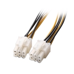 Cable Matters 2-Pack 6-Pin PCIe Power Splitter Y-Cable 6 Inches