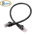 Cable Matters 8-Pack Cat5e Snagless Gigabit Ethernet Patch Cable