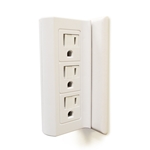 Cable Matters 2-Pack 6-Outlet Grounded Side Access Wall Tap