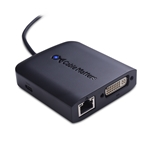 Cable Matters USB-C Multiport Adapter with DVI, 2x USB 3.0, Gigabit Ethernet, and Power Delivery in Black