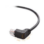 Cable Matters Combo Pack Angled Cat6 Ethernet Patch Cable (Right Angle Down + Right Angle Up)