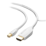 Cable Matters Mini DisplayPort to HDTV Cable in White