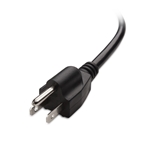 Cable Matters 2-Pack 16 AWG Right Angle Power Cord (NEMA 5-15P to Angled IEC C13)