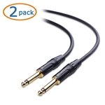 Cable Matters 1/4 Inch Straight Guitar Cable