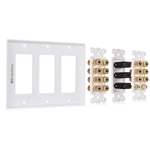 Cable Matters Triple Gang 7.2 Speaker Wall Plate with HDMI