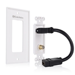 Cable Matters HDMI Wall Plate with Coax Outlet