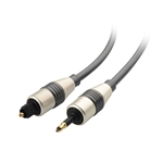 Cable Matters Toslink to Mini Toslink Digital Audio Optical Cable