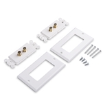 Cable Matters 2-Pack 2-Port TV Cable Wall Plate