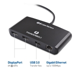 Cable Matters Thunderbolt 3 Dual DisplayPort Mini Dock - 4K 60hz Ready