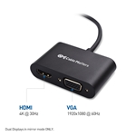 Cable Matters Aluminum USB-C to HDMI VGA Adapter