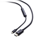 Cable Matters USB-C to DisplayPort Cable with 60W Power Delivery 6 Feet - 4K Ready