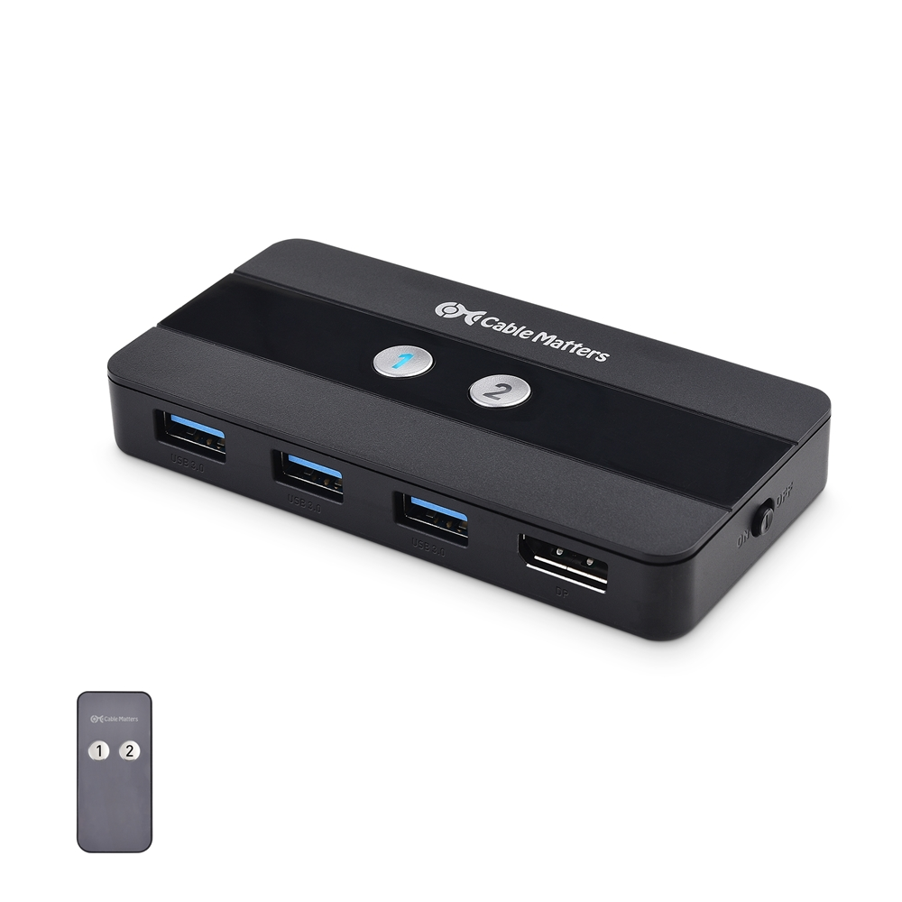 Cable Matters Ultra Mini 4 Port USB Hub (USB 3.0 Hub, USB 3 Hub)