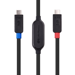 3m (10ft) Active USB-C Cable, USB 3.2 10Gbps, Long USB Type-C Data Transfer  Cable, 60W Power Delivery, 8K 60Hz, DP 1.4 Alt Mode w/HBR3/HDR10/MST/DSC