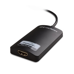 personale initial Forfølge USB 3.0 to HDMI/DVI Adapter for Windows up to 2560x1440