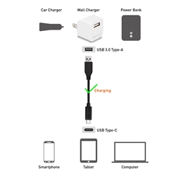  Cable Matters USB C to Mini USB Cable 3.3 ft, Mini USB to USB C  Cable for Game Controller, Camera, GPS, Dash Cam in Black - 3.3 Feet :  Everything Else