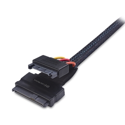 SFF-8643 to U.2 SFF-8639 Cable for 2.5 NVMe SSD Calvas HD Mini-SAS 