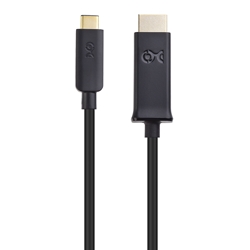 Cable Matters Cable corto USB C a HDMI, compatible con 4K 60Hz (cable USB-C  a HDMI) en negro de 3.3 pies - Thunderbolt 4 / USB4 compatible con iPhone